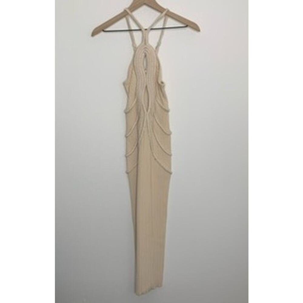 Cult Gaia Avery Knit Midi Bodycon Dress Womens XS - Picture 4 of 16